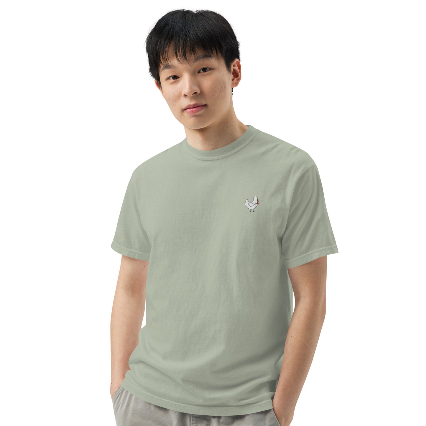 Chicken Boss Embroidered Comfort Colors Shirt