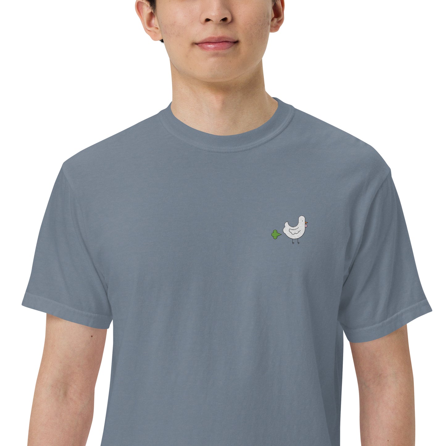 Chicken Toots Embroidered Comfort Colors Shirt