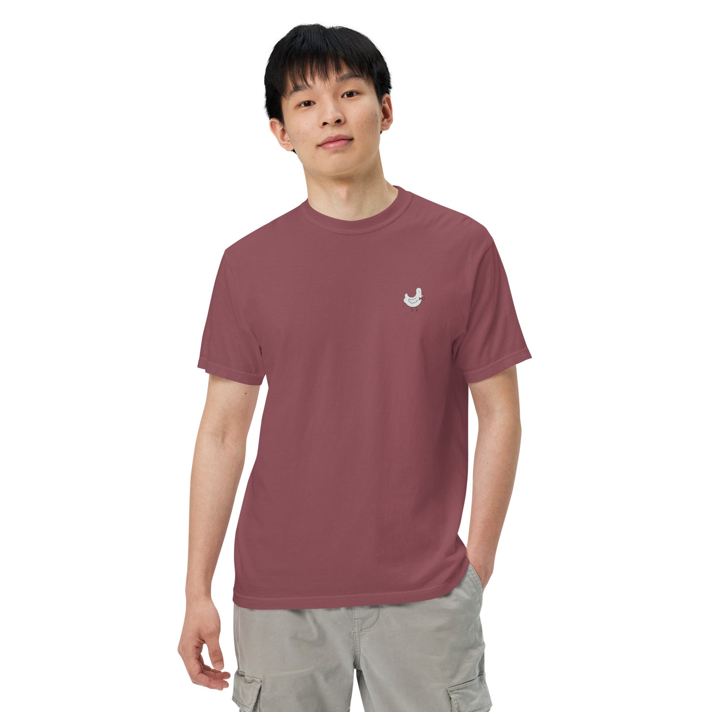 Chicken Boss Embroidered Comfort Colors Shirt