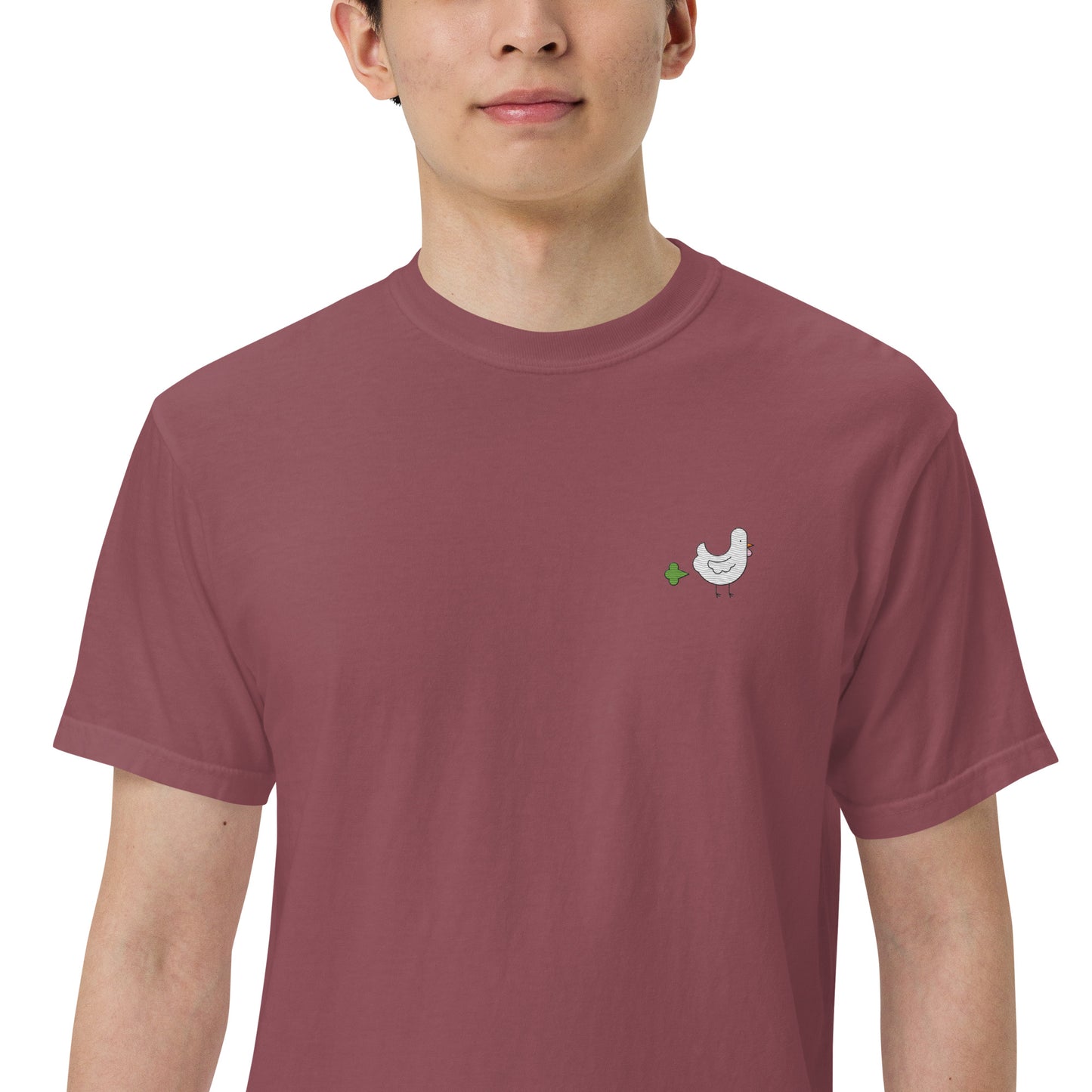 Chicken Toots Embroidered Comfort Colors Shirt