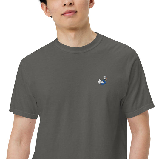 Chicken Officer Embroidered Comfort Colors Shirt